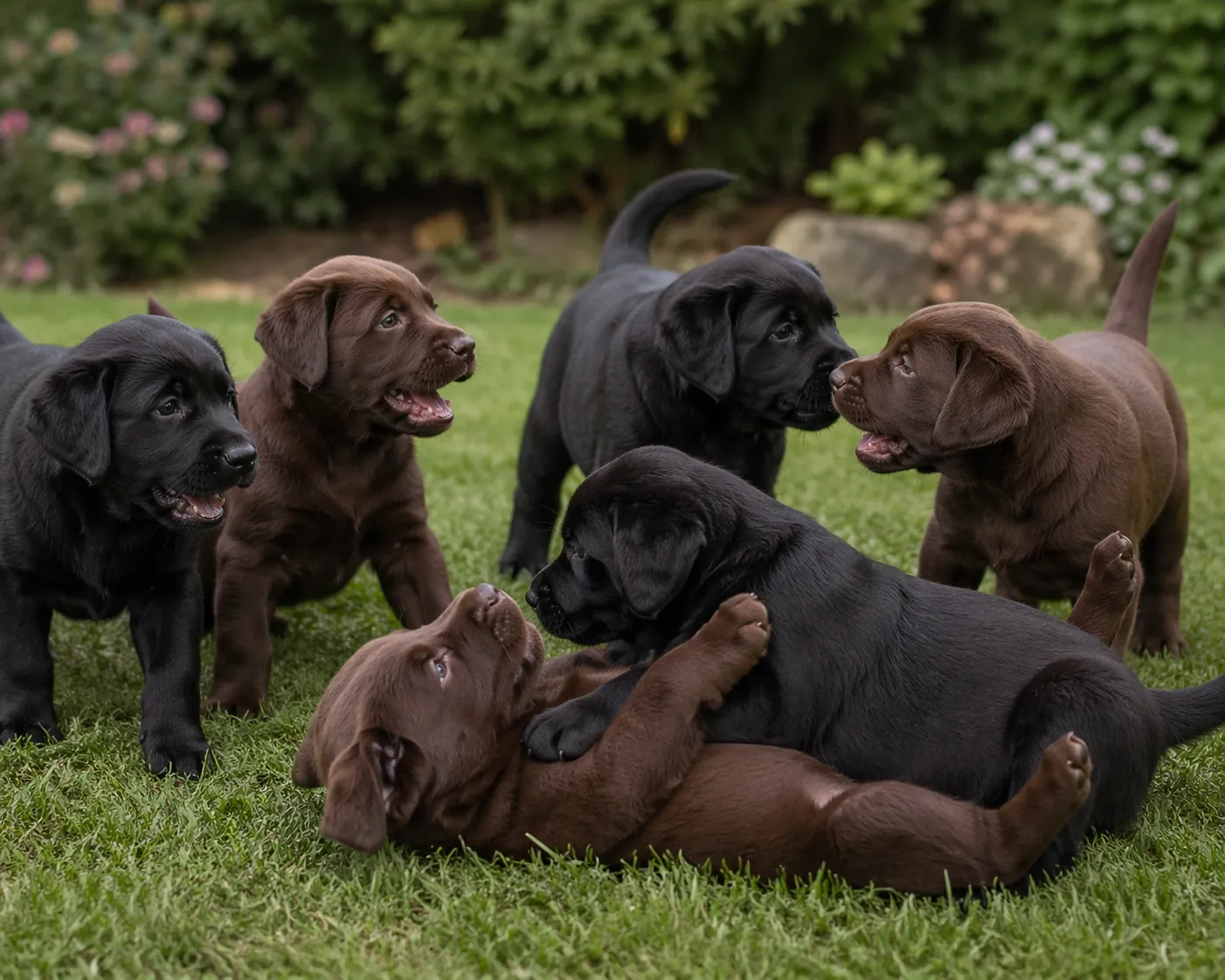 Cuccioli di Labrador della cucciolata Cucciolata di aprile 2026 — Ginger x Nabucco